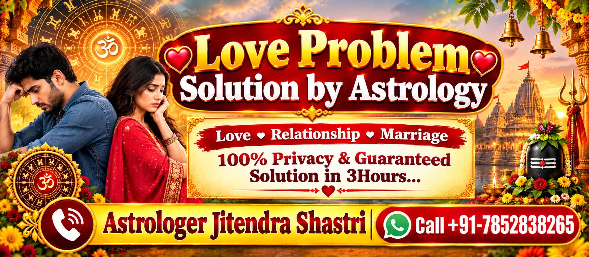 Love Marriage Solutions By Astrologer Jitendra Shastri